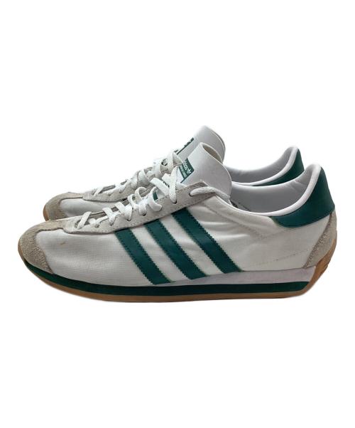 adidas（アディダス）adidas (アディダス) COUNTRY OG ホワイト×グリーン サイズ:26.5の古着・服飾アイテム