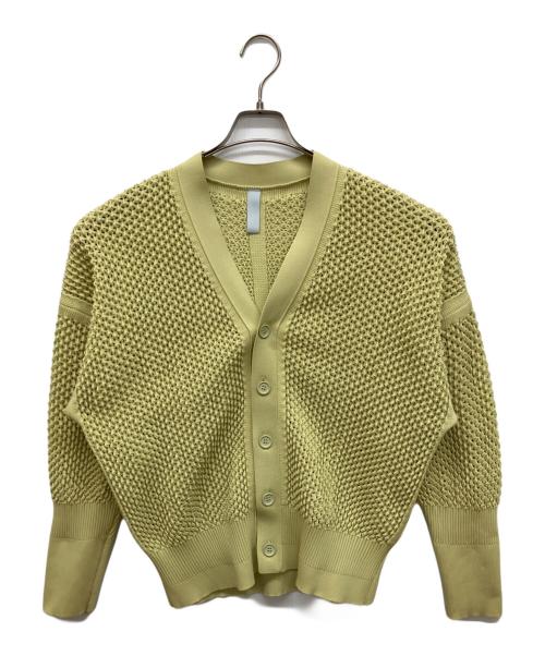 CFCL（シーエフシーエル）CFCL (シーエフシーエル) カーディガン　ポリエステルニットカーディガン グリーン サイズ:3の古着・服飾アイテム