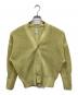 CFCL（シーエフシーエル）の古着「カーディガン　ポリエステルニットカーディガン」｜グリーン