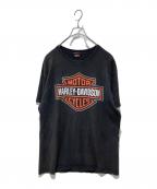 HARLEY-DAVIDSONハーレーダビッドソン）の古着「プリントTシャツ」｜ブラック