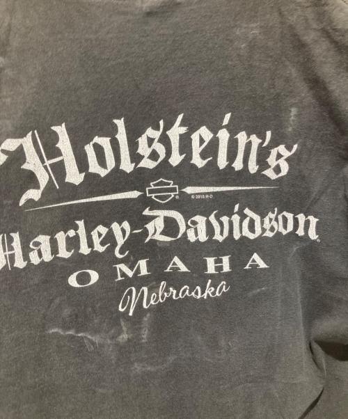 HARLEY-DAVIDSON（ハーレーダビッドソン）HARLEY-DAVIDSON (ハーレーダビッドソン) プリントTシャツ ブラック サイズ:Ｌの古着・服飾アイテム