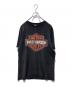 HARLEY-DAVIDSON（ハーレーダビッドソン）の古着「プリントTシャツ」｜ブラック