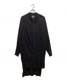 BLACK Scandal Yohji Yamamoto（ブラックスキャンダルヨウジヤマモト）の古着「Back Print Stand Collar L/S」｜ブラック