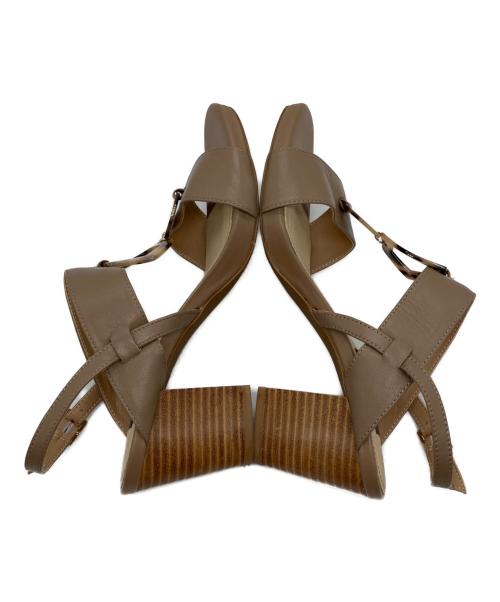 MACKINTOSH LONDON（マッキントッシュ ロンドン）MACKINTOSH LONDON (マッキントッシュ ロンドン) バックストラップモチーフサンダル ブラウン サイズ:23.5cmの古着・服飾アイテム