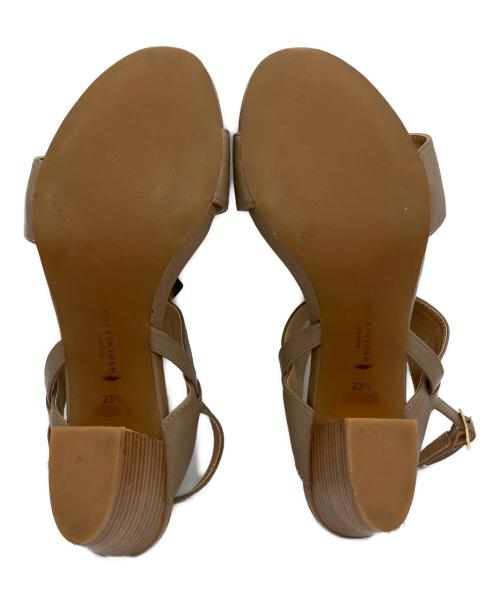 MACKINTOSH LONDON（マッキントッシュ ロンドン）MACKINTOSH LONDON (マッキントッシュ ロンドン) バックストラップモチーフサンダル ブラウン サイズ:23.5cmの古着・服飾アイテム