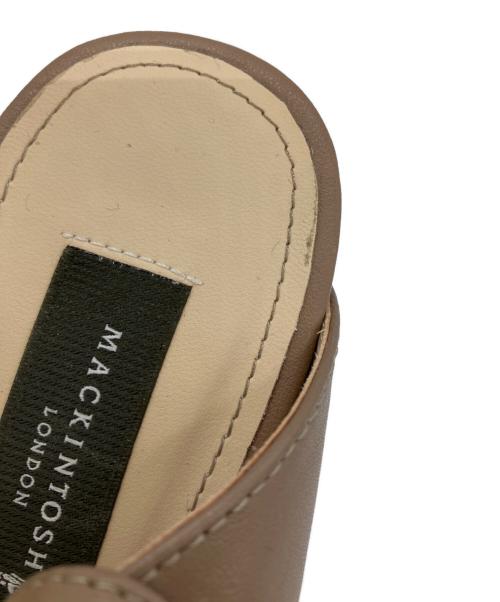 MACKINTOSH LONDON（マッキントッシュ ロンドン）MACKINTOSH LONDON (マッキントッシュ ロンドン) バックストラップモチーフサンダル ブラウン サイズ:23.5cmの古着・服飾アイテム