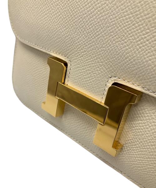 HERMES（エルメス）HERMES (エルメス) コンスタンスⅢ ミニ /エプソン/クレ/ゴールド金具/U刻印：2022年製 クレ サイズ:ミニの古着・服飾アイテム