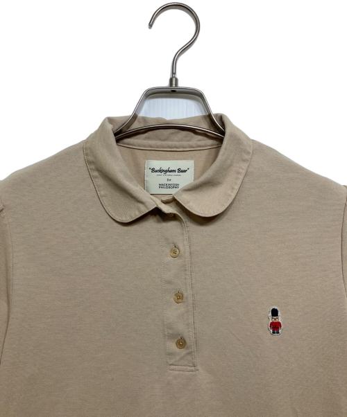 MACKINTOSH PHILOSOPHY（マッキントッシュ フィロソフィー）MACKINTOSH PHILOSOPHY (マッキントッシュ フィロソフィー) BUCKINGHAM BEARポロシャツ ベージュ サイズ:38の古着・服飾アイテム