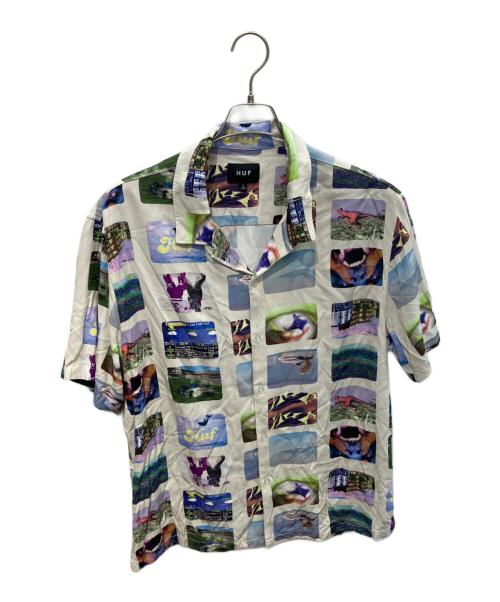 HUF（ハフ）HUF (ハフ) CHANNELS RESORT SHIRT マルチカラー サイズ:Lの古着・服飾アイテム
