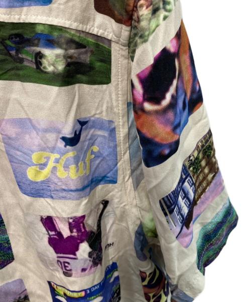 HUF（ハフ）HUF (ハフ) CHANNELS RESORT SHIRT マルチカラー サイズ:Lの古着・服飾アイテム