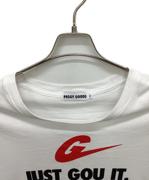 PEGGY GOODS（ペギーグッズ）PEGGY GOODS (ペギーグッズ) JUST GOU IT TEE ホワイト サイズ:XLの古着・服飾アイテム