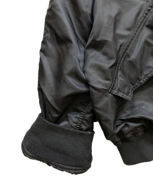 EENK（インク）EENK (インク) ALPHA (アルファ) LACE COLLAR MA-1 ブラック サイズ:Mの古着・服飾アイテム