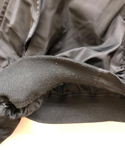 EENK（インク）EENK (インク) ALPHA (アルファ) LACE COLLAR MA-1 ブラック サイズ:Mの古着・服飾アイテム