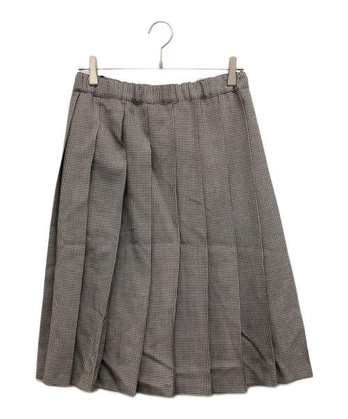 COMME des GARCONS（コムデギャルソン）COMME des GARCONS (コムデギャルソン) ウールプリーツスカート ブラック サイズ:Sの古着・服飾アイテム