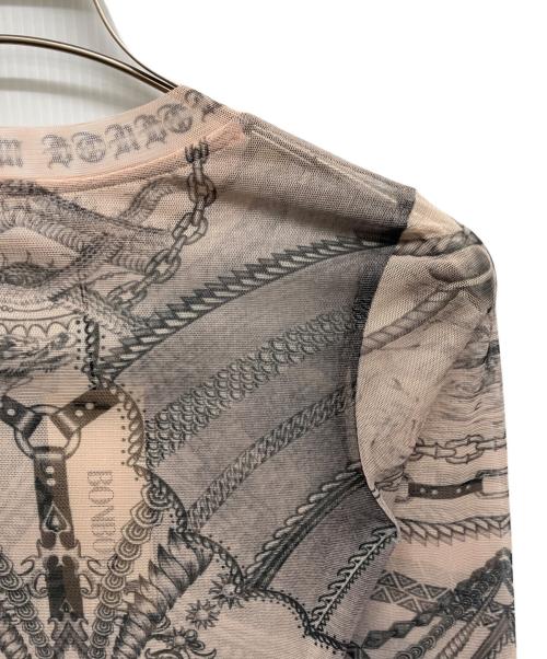 BONBOM（ボンボム）BONBOM (ボンボム) BRONTE TATTO TSHIRT ベージュ サイズ:S 未使用品の古着・服飾アイテム