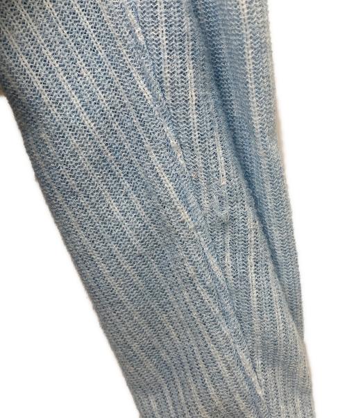 MAYKAM（メイカム）MAYKAM (メイカム) ラミー混シャツ ブルー サイズ:3の古着・服飾アイテム