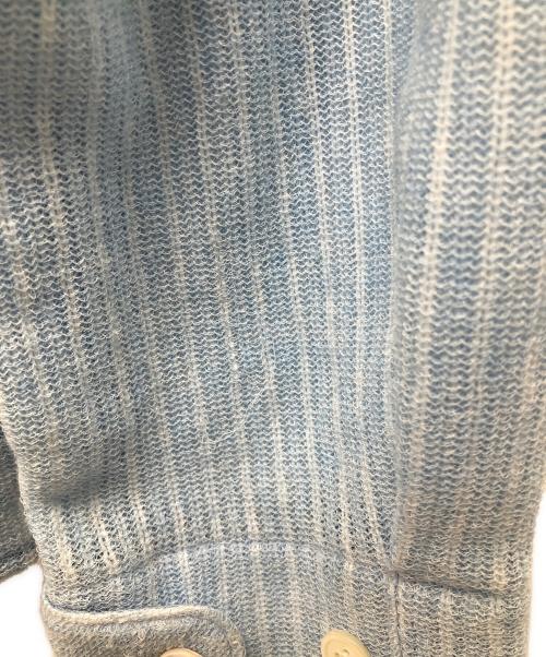 MAYKAM（メイカム）MAYKAM (メイカム) ラミー混シャツ ブルー サイズ:3の古着・服飾アイテム