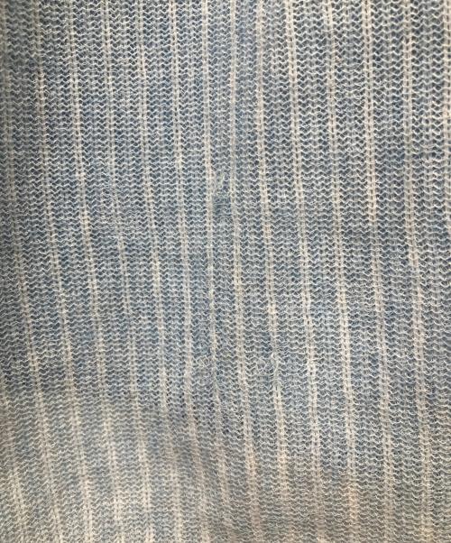 MAYKAM（メイカム）MAYKAM (メイカム) ラミー混シャツ ブルー サイズ:3の古着・服飾アイテム