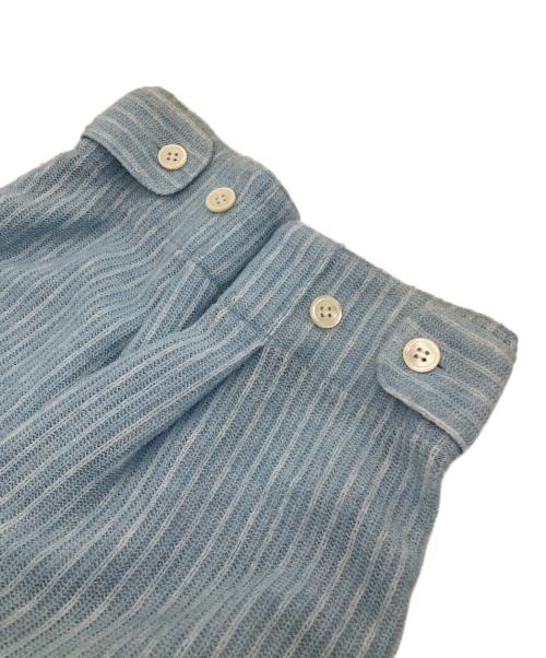 MAYKAM（メイカム）MAYKAM (メイカム) ラミー混シャツ ブルー サイズ:3の古着・服飾アイテム