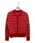Kate Spade（ケイトスペード）の古着「カシミヤカーディガン」｜レッド×ピンク