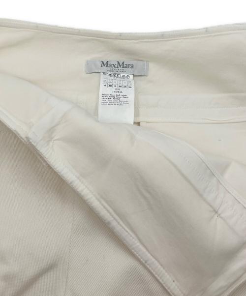 MaxMara（マックスマーラ）MaxMara (マックスマーラ) マリンパンツ オフホワイト サイズ:38の古着・服飾アイテム