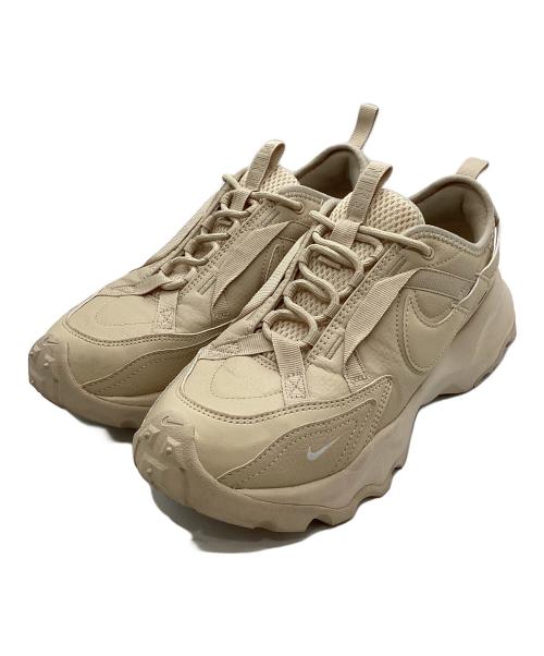 NIKE（ナイキ）NIKE (ナイキ) ローカットスニーカー ベージュ サイズ:25cmの古着・服飾アイテム