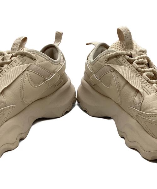 NIKE（ナイキ）NIKE (ナイキ) ローカットスニーカー ベージュ サイズ:25cmの古着・服飾アイテム