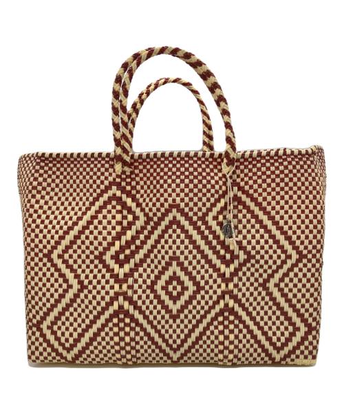 OJO DE MEX（オホデメックス）OJO DE MEX (オホデメックス) Plastico Cago Tote Chico レッドの古着・服飾アイテム