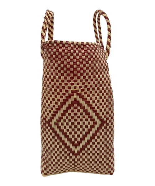 OJO DE MEX（オホデメックス）OJO DE MEX (オホデメックス) Plastico Cago Tote Chico レッドの古着・服飾アイテム