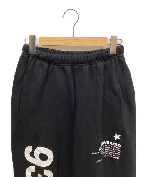 ARCHIVE BOLD（アーカイブボールド）ARCHIVE BOLD (アーカイブボールド) スウェットパンツ ブラック サイズ:Mの古着・服飾アイテム