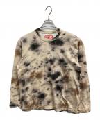 DIESEL×A-COLD-WALLディーゼル×ア・コールド・ウォール）の古着「ロングスリーブカットソー」｜ベージュ
