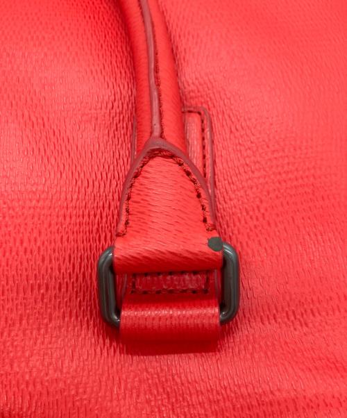 BOSS HUGO BOSS（ボス ヒューゴボス）BOSS HUGO BOSS (ボス ヒューゴボス) 2WAYレザーバッグ レッドの古着・服飾アイテム