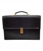 dunhillダンヒル）の古着「ブリーフケース」｜ブラック