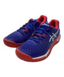 asics（アシックス）の古着「ローカットスニーカー」｜ブルー