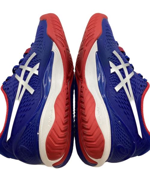 asics（アシックス）asics (アシックス) ローカットスニーカー ブルー サイズ:25.5cmの古着・服飾アイテム