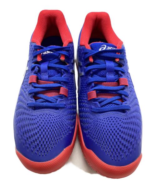 asics（アシックス）asics (アシックス) ローカットスニーカー ブルー サイズ:25.5cmの古着・服飾アイテム