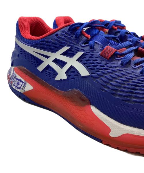 asics（アシックス）asics (アシックス) ローカットスニーカー ブルー サイズ:25.5cmの古着・服飾アイテム