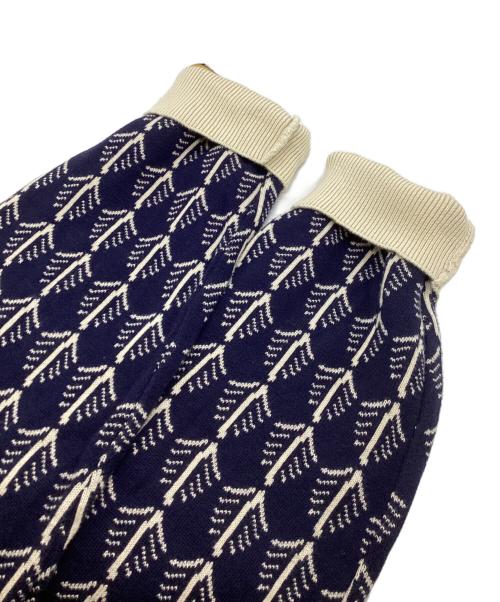 PALAVA（パラバ）PALAVA (パラバ) ジャガードカーディガン ネイビー サイズ:SIZE XLの古着・服飾アイテム