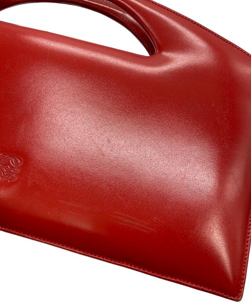 LOEWE（ロエベ）LOEWE (ロエベ) ハンドバッグ レッドの古着・服飾アイテム
