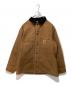 CarHartt（カーハート）の古着「裏地ブランケット ダック地カバーオール」｜ブラウン