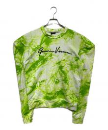 VERSACE（ヴェルサーチェ）の古着「ロゴスウェット」｜黄緑