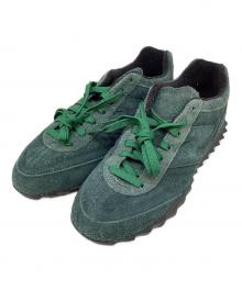 NEW BALANCE×AURALEE（ニューバランス×オーラリー）の古着「スニーカー」｜グリーン