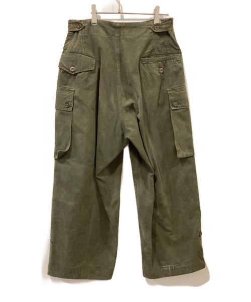 A.M.SEYNAEVE（エー エム セイナーブ）A.M.SEYNAEVE (エー エム セイナーブ) 50’s ダブルフェイスフィールドパンツ カーキ サイズ:７８×８０の古着・服飾アイテム