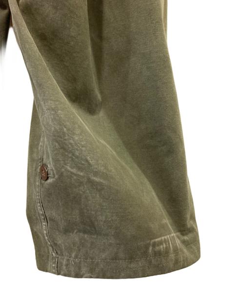 A.M.SEYNAEVE（エー エム セイナーブ）A.M.SEYNAEVE (エー エム セイナーブ) 50’s ダブルフェイスフィールドパンツ カーキ サイズ:７８×８０の古着・服飾アイテム
