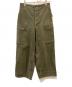 A.M.SEYNAEVE（エー エム セイナーブ）の古着「50’s ダブルフェイスフィールドパンツ」｜カーキ