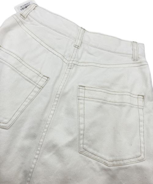 MAISON SPECIAL（メゾンスペシャル）MAISON SPECIAL (メゾンスペシャル) Layered Wrap Denim Pants ホワイト サイズ:36 未使用品の古着・服飾アイテム