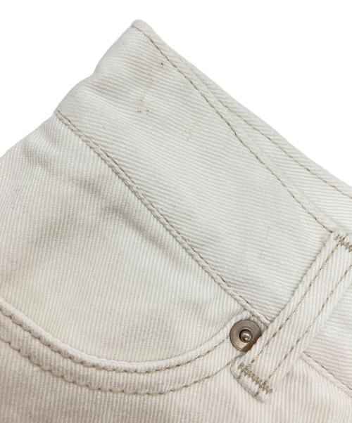 MAISON SPECIAL（メゾンスペシャル）MAISON SPECIAL (メゾンスペシャル) Layered Wrap Denim Pants ホワイト サイズ:36 未使用品の古着・服飾アイテム