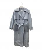 CELFORDセルフォード）の古着「3wayリバートレンチコート」｜ブルー