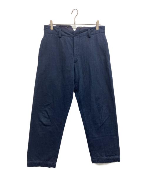 40CT525（40CT525 by タケオキクチ）40CT525 (40CT525 by タケオキクチ) 525DENIM 2重織パンツ ネイビー サイズ:2の古着・服飾アイテム