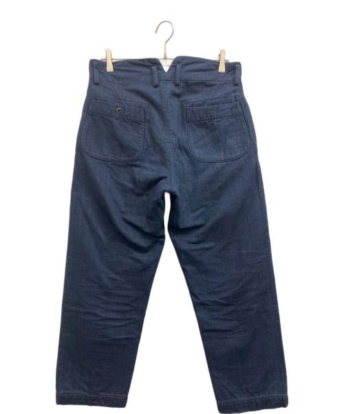 40CT525（40CT525 by タケオキクチ）40CT525 (40CT525 by タケオキクチ) 525DENIM 2重織パンツ ネイビー サイズ:2の古着・服飾アイテム